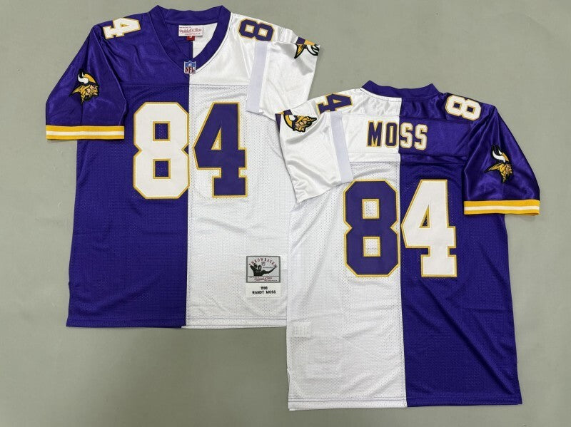Minnesota Vikings #84 Randy Moss Minnesota Vikings Style 4