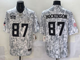 Minnesota Vikings #87 T.J. Hockenson Salute
