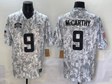 Minnesota Vikings #9 J.J. McCarthy Salute
