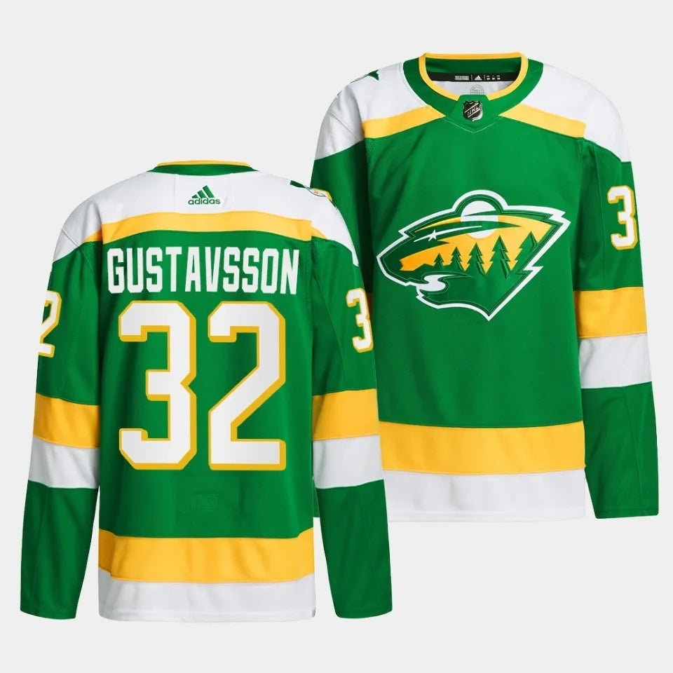 Minnesota Wild #32 Filip Gustavsson 2023-24 The 78s Alternate Green Jersey