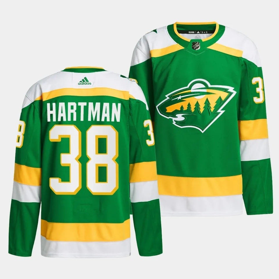 Minnesota Wild #38 Ryan Hartman 2023-24 The 78s Alternate Green Jersey