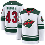 Minnesota Wild #43 Quinn Hughes Style 2