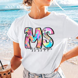 Mississppi Neon Splash DTF Transfers - THIS IS NOT A SHIRT