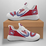 Montreal Canadiens Mesh Knit Sneakers Shoes 001