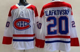 Montreal Canadiens #20 juraj slafkovsky Away White