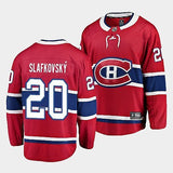Montreal Canadiens #20 juraj slafkovsky home red jersey