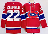 Montreal Canadiens #22 Cole Caufield Style 1