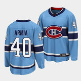 Montreal Canadiens #40 joel-armia-blue-special-edition-2.0-breakaway-player-jersey