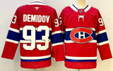 Montreal Canadiens #93 Ivan Demidov Canada Style 2