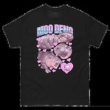 Moo Deng I Love You T-Shirt, Moo Deng T-Shirt, Gift For Her, Gift For Him Fabric Top Cotton