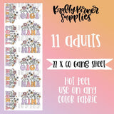 Mother's Day DTF Transfer Gang Sheet, 22 x 60