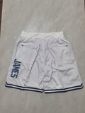 Movie Edition White Shorts Style 3 College Football Jersey