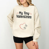 My Tiny Valentine Sweatshirt, Tiny Valentine Day Shirt Sweatshirt, Mama Valentines Sublimation, New Mama Sweatshirt, Baby Valentine Pregnancy Valentines