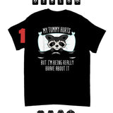 My Tummy Hurts, But I am Brave , Animals Tee, Unisex T-Shirt - 1, Gifts