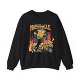 Nashville Hockey Crewneck Sweatshirt, Hockey Fan Gift, Hockey Lover