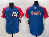 National League Atlanta Braves Team Big Logo Blue Red Alternate 2025 All-Star Edition