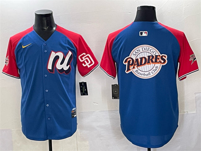 National League San Diego Padres Team Big Logo Blue Red Alternate 2025 All-Star