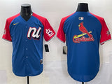 National League St. Louis Cardinals Team Big Logo Blue Red Alternate 2025 All-Star