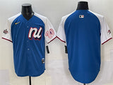 National League Washington Nationals Blank Blue Alternate 2025 All-Star Edition