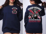 New Customize Gen X T-shirt, Skull Drink Proud Member Of The Fck Your Feelings T Hoodie, Inspired Funny Saying Sarcasm Quotes Sweatshirt, Badass Generation FAFOT Tee