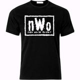 New World Order T-Shirt NWO Tee Pure Cotton Casual Street Style Crew Neck Short Sleeve T-Shirt Tops Trendy for Women for Men