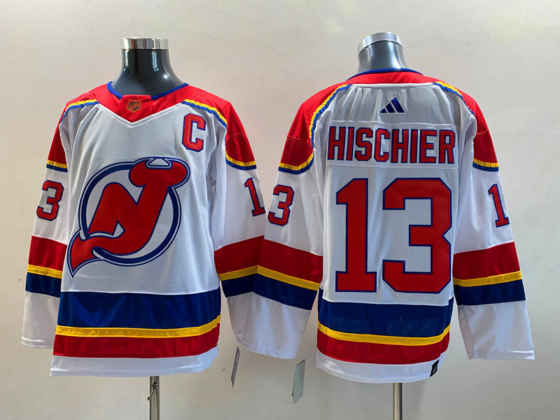 New Jersey Devils #13 Nico Hischier Style 7