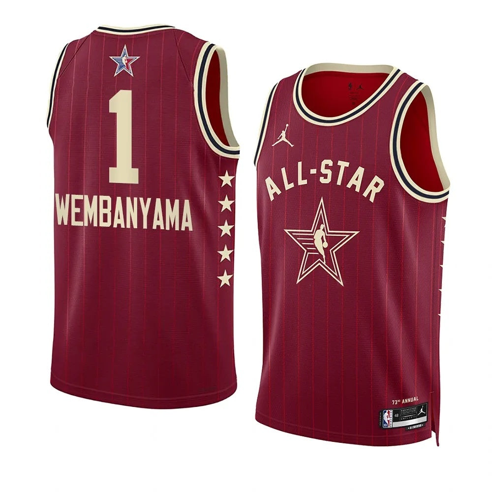 New Orleans Pelicans #1 Zion Williamson 2024 NBA All-Star Swingman Jersey Style 1