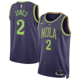 New Orleans Pelicans #2 Herbert Jones Unisex 202425 Swingman Player Jersey - City Edition - Purple