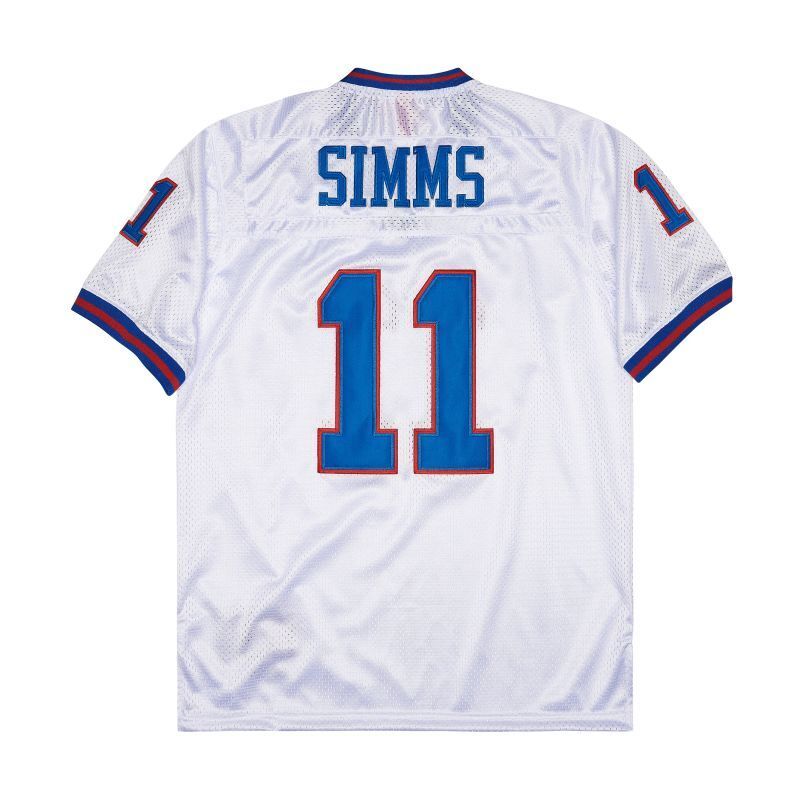 New York Giants #11 Phil Simms Giants simms 11 White Style 1