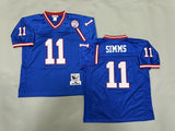 New York Giants #11 Phil Simms New York Giants Style 1