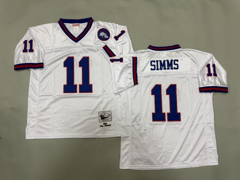 New York Giants #11 Phil Simms New York Giants Style 2