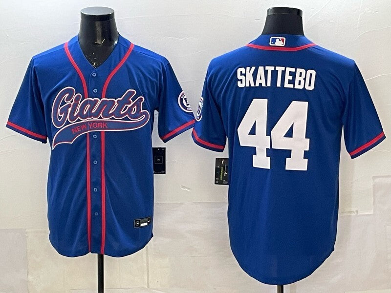 New York Giants #44 Cam Skattebo Giants Collaboration Style 2