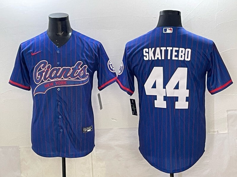 New York Giants #44 Cam Skattebo Giants Collaboration Style 3