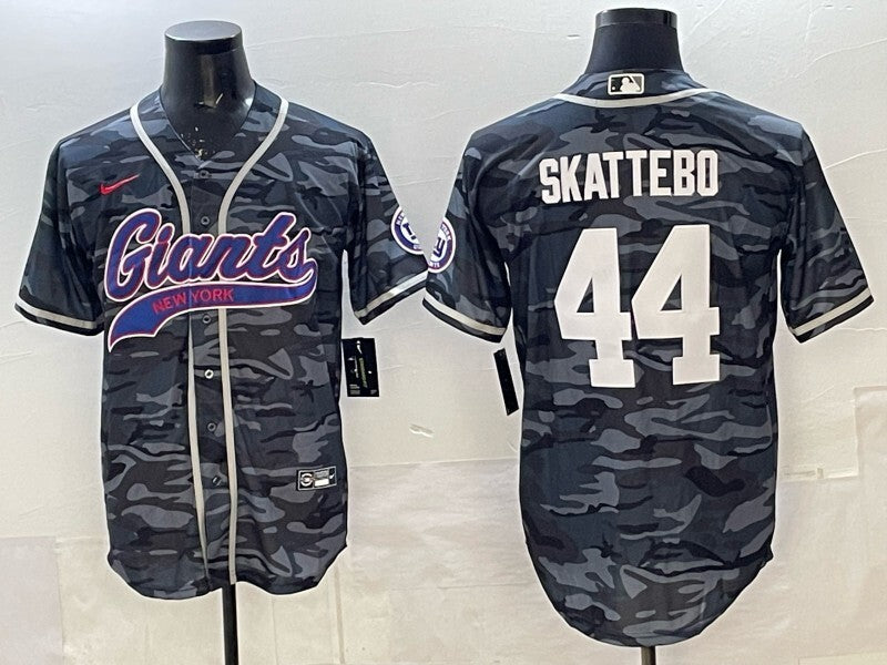 New York Giants #44 Cam Skattebo Giants Collaboration Style 4