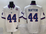 New York Giants #44 Cam Skattebo Giants Retro V3 Style 13