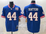 New York Giants #44 Cam Skattebo Giants Retro V3 Style 6