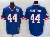 New York Giants #44 Cam Skattebo Giants Retro V3 Style 9