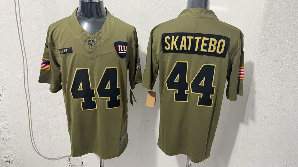 New York Giants #44 Cam Skattebo Style 1