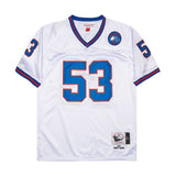 New York Giants #53 Harry Carson Giants simms 53 White Style 2
