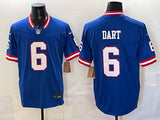 New York Giants #6 Jaxson Dart Giants Retro V3