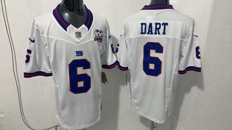 New York Giants #6 Jaxson Dart Style 7