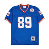 New York Giants #89 Mark Bavaro Giants simms 89 Blue Style 2