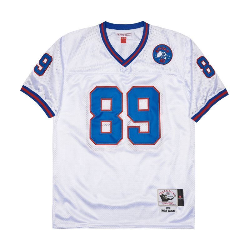 New York Giants #89 Mark Bavaro Giants simms 89 White Style 2
