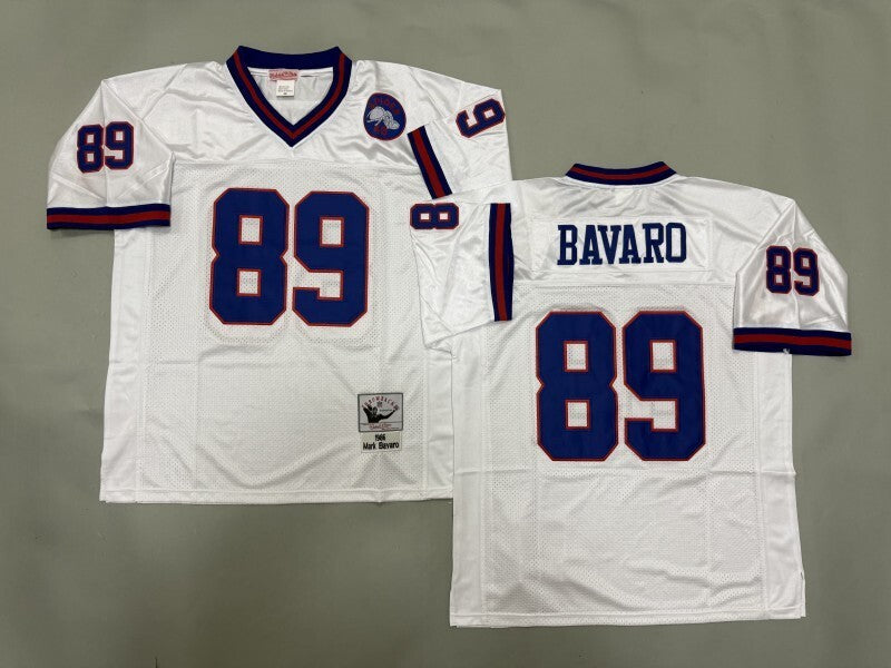 New York Giants #89 Mark Bavaro New York Giants Style 1