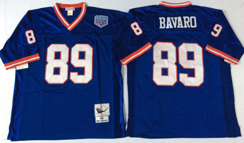 New York Giants #89 Mark Bavaro Throwback Style 2