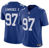 New York Giants #97 Dexter Lawrence II Blue 2025 F.U.S.E. Vapor Untouchable