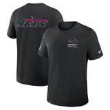 New York Jets Black 2025 Crucial Catch Tri-Blend Dri-FIT T-Shirt