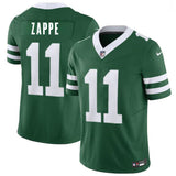 New York Jets #11 Bailey Zappe Green 2026 F.U.S.E. Vapor Untouchable Limited