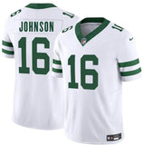 New York Jets #16 Tyler Johnson White 2025 F.U.S.E. Vapor Untouchable Limited