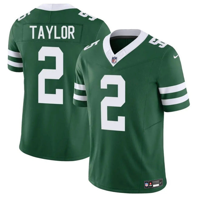 New York Jets #2 Tyrod Taylor Green 2024 F.U.S.E. Vapor Untouchable Limited